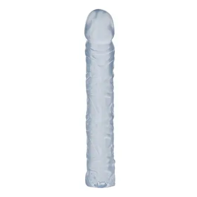 Doc Johnson Dildo Classic 10" Crystal Jellies clear