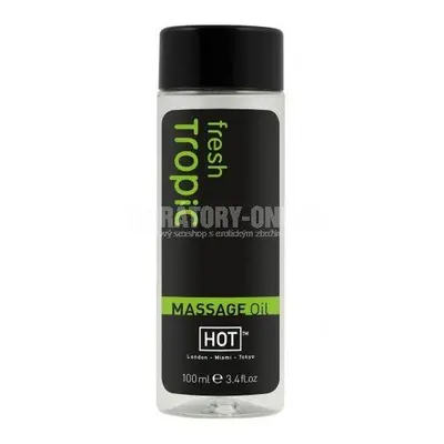 Masážní olej HOT fresh tropic 100ml