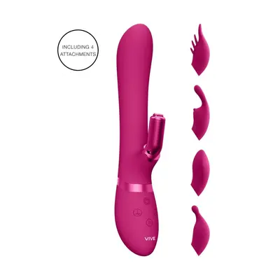 VIVE - Chou G-Spot Rabbit Clitoral pink vibrátor