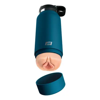 Pipedream PDX Plus Fuck Flask Private Pleaser blue diskrétní masturbátor