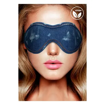 Shots - Ouch! Denim Eye Mask Blue maska na oči