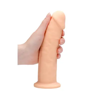 Shots REALROCK 22,8 cm Dual Density Silicone Dildo Flesh