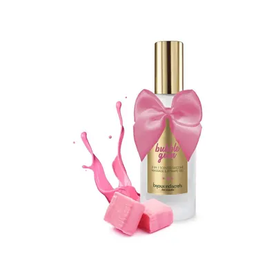 Bijoux Indiscrets Bubblegum 2 in 1 Scented Silicone Massage and Intimate Gel 100ml