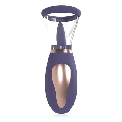 Shots - Enhance Rechargeable Vulva and Breast Pump Purple Stimulátor vulvy klitorisu a bradavek