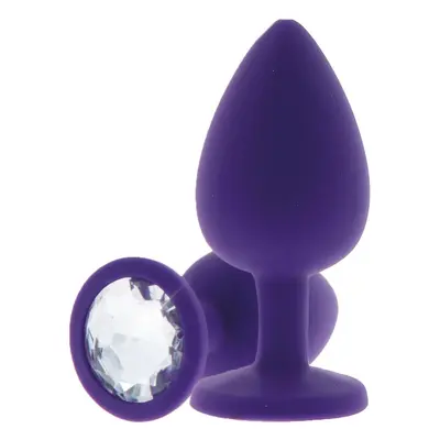 ToyJoy - Anální kolík Anal Play Diamond Booty Jewel Large purple