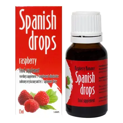 COBECO pharma - Spanish Drops Raspberry Romance 15ml - španělské mušky s příchutí malin