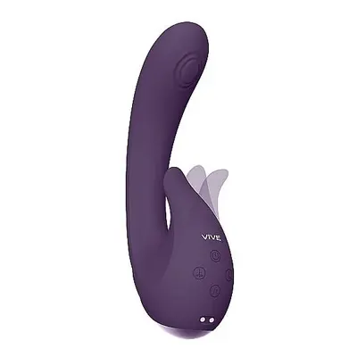 SHOTS VIVE Miki Pulse Wave-Flickering G-Spot Vibrator purple