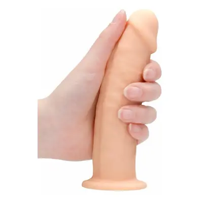 Shots REALROCK 15,3 cm Dual Density Silicone Dildo Flesh