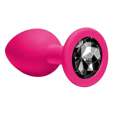 Lola Games Emotions Cutie M Pink black crystal anální kolík