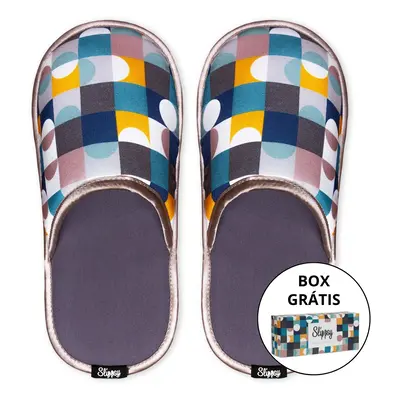 Slippsy barevné domácí unisex pantofle