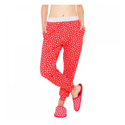 Red girl loungewear kalhoty