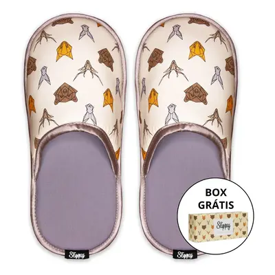 Slippsy barevné domácí unisex pantofle