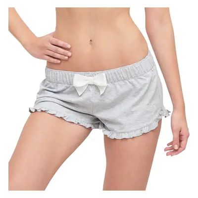 Light gray shorts girl