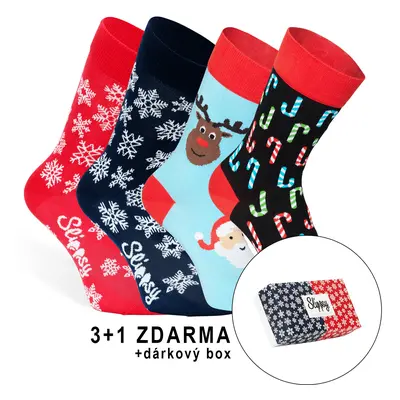 Red&Blue socks box