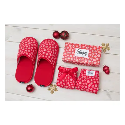 Red Snowflake big set