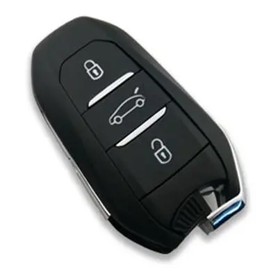 Obal Peugeot/Citroen 3tl. keyless včetně VA2 planžety