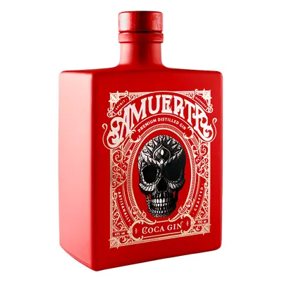 AMUERTE COCA LEAF GIN RED EDITION 43% 0,7 l