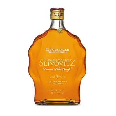 Rudolf Jelínek Slivovitz Bernard Mahler Limitid Edition 9 yo 50% 0,7 l