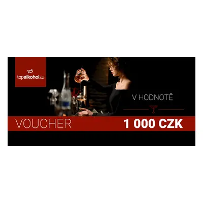 Voucher na nákup v hodnotě 1000 Kč