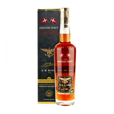 A. H. Riise Royal Danish Navy Frogman Rum 60% 0,7 l