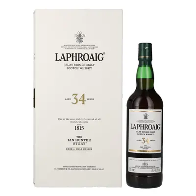 Laphroaig 34 yo The Ian Hunter Story Book 4 46,2% 0,7l