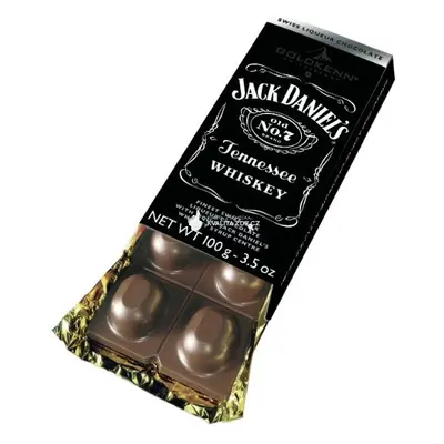 Jack Daniel´s Goldkenn mléčná čokoláda plněná Whisky Jack Daniel's 100 g