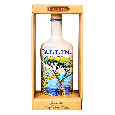 Limoncello Pallini Ceramic Amalfi Coast Edition 28% 0,5l