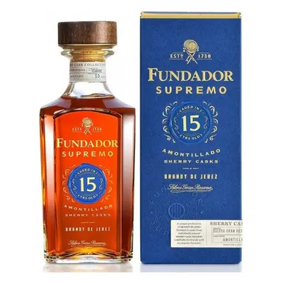 Fundador Supremo 15 Amontillado Sherry Casks 40% 1l