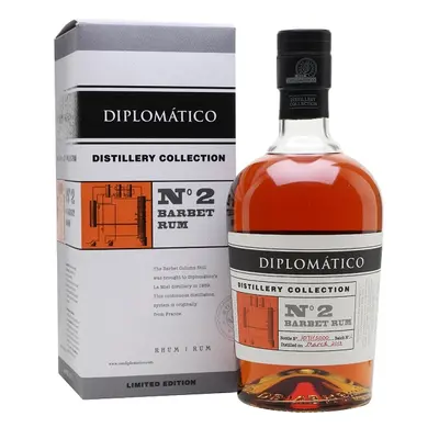 Diplomático Distillery Collection No 2 Barbet 47 % 0,7 l