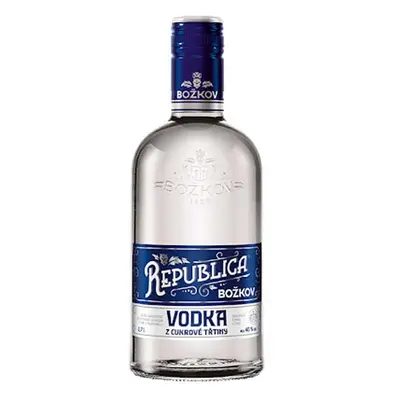 Božkov Republica Vodka 40 % 0,7 l