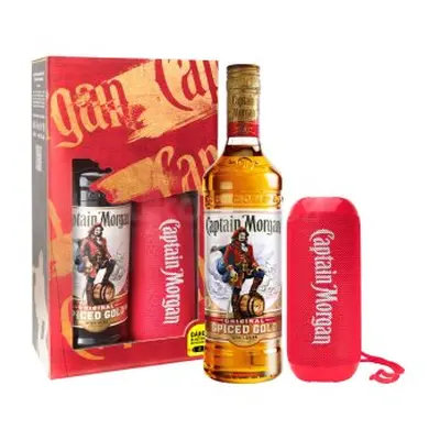 Captain Morgan Spiced Gold + Reproduktor 35 % 0,7 l