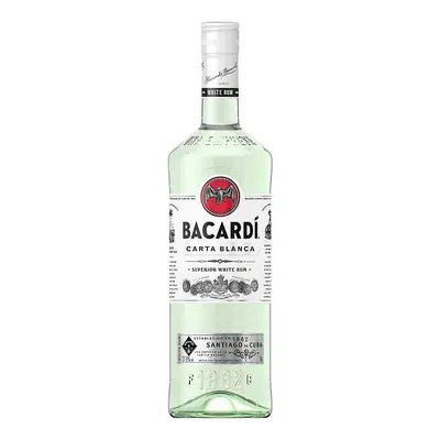 Bacardí Bacardi Carta Blanca 37,5 % 1 l