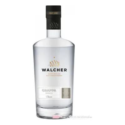 Grappa Bianca Walcher 38 % 0,7 l