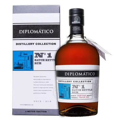 Diplomático Distillery Collection No 1 Batch Kettle 47 % 0,7 l