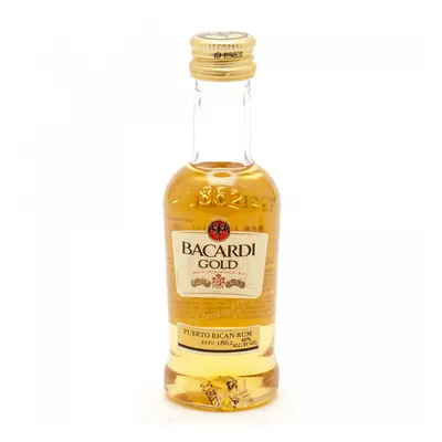 Bacardí Bacardi Gold 40% 0,05 l