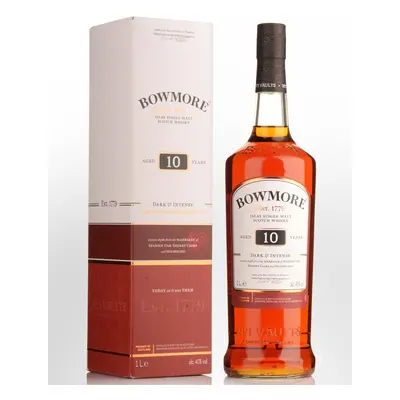 Bowmore Dark and Intense 10 yo 40 % 1 l