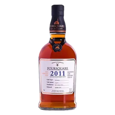 Foursquare Cask Strength 2011 60% 0,75l