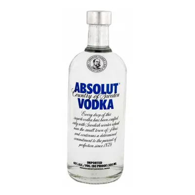 Absolut Blue 40 % 0,5 l