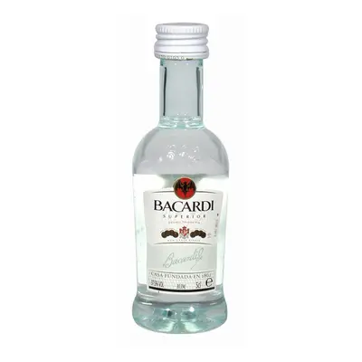 Bacardí Bacardi Carta Blanca 40 % 0,05 l