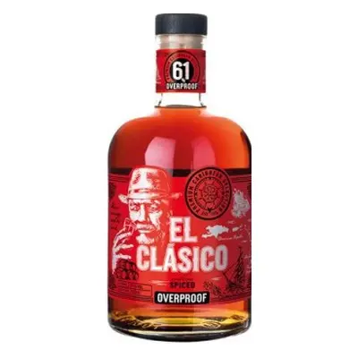 El Clásico Overproof Spiced 61 % 0,7 l