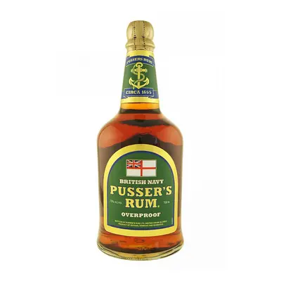 Pusser´s Rum Overproof Green Label 75,5% 0,7 l