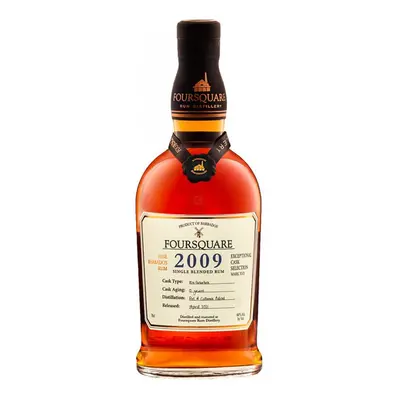 Foursquare Cask Strenght Vintage 2009 60% 0,75 l