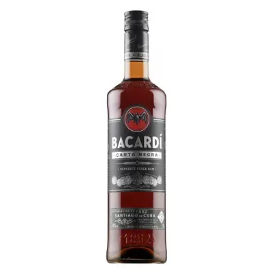 Bacardí Bacardi Carta Negra 40 % 1 l