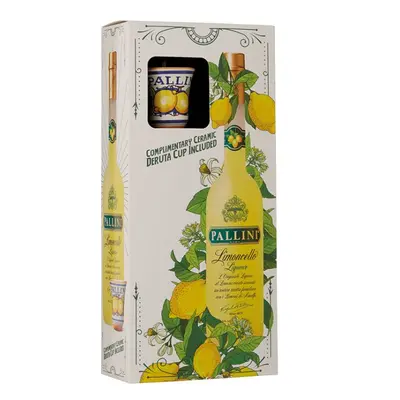 Limoncello Pallini + 1 keramický pohárek 26% 0,5l