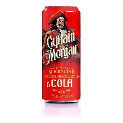 Captain Morgan Spiced Gold & Cola 5 % 0,25 l