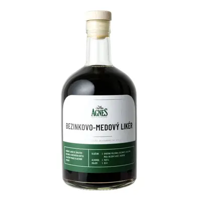 Bezinkovo-Medový Likér Agnes 0,5 l 18,5 %