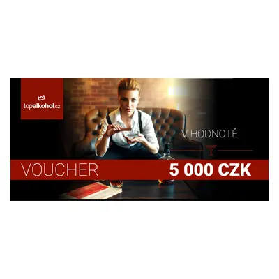 Voucher na nákup v hodnotě 5000 Kč