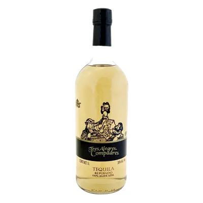 Tequila Tres Alegres 38 % Reposado 1l