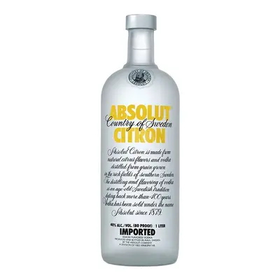 Absolut Citron 40 % 1 l