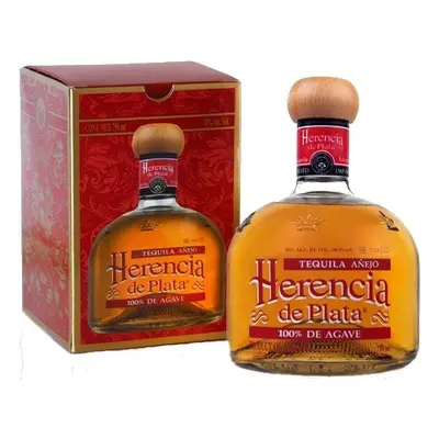 Herencia de Plata Anejo 100% puro de Agave 38 % 0,7 l